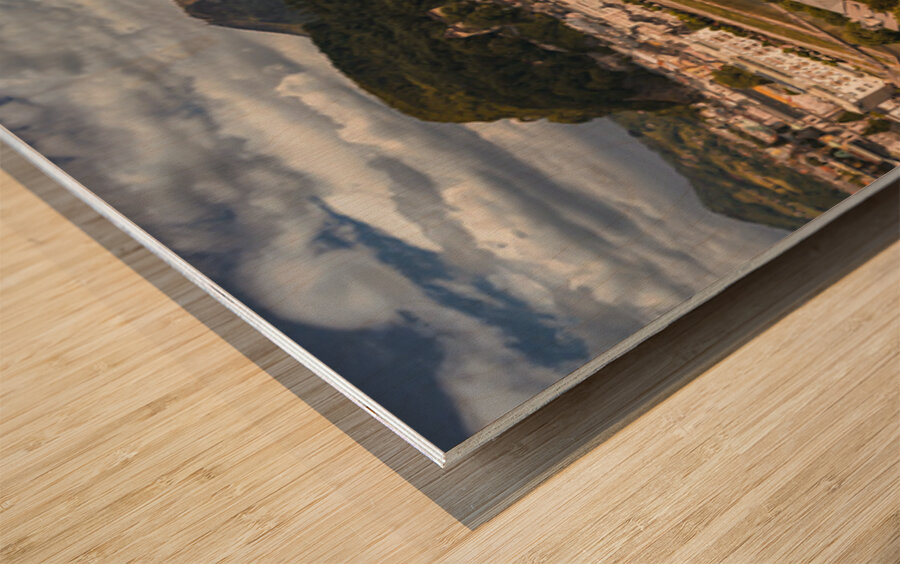 Salzburg View Wood print