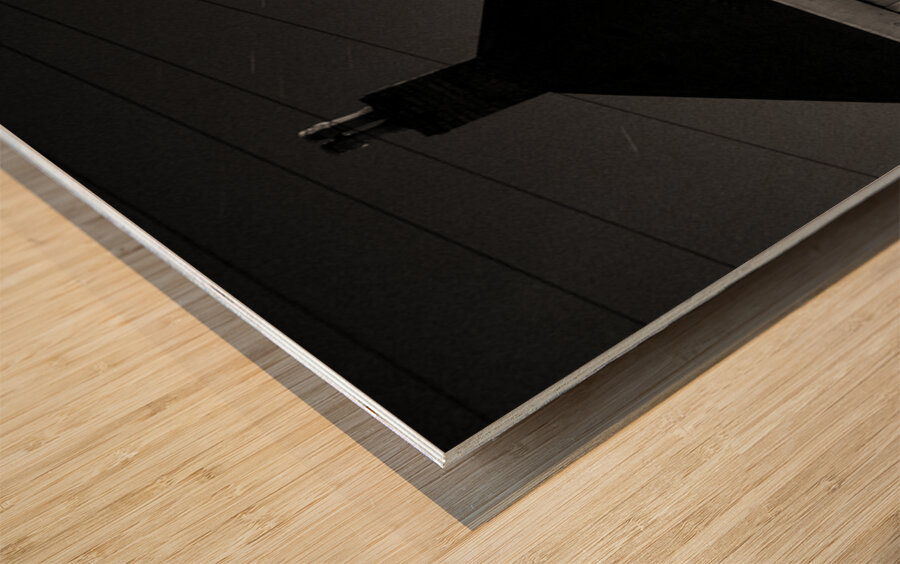 Footdee by Night Impression sur bois