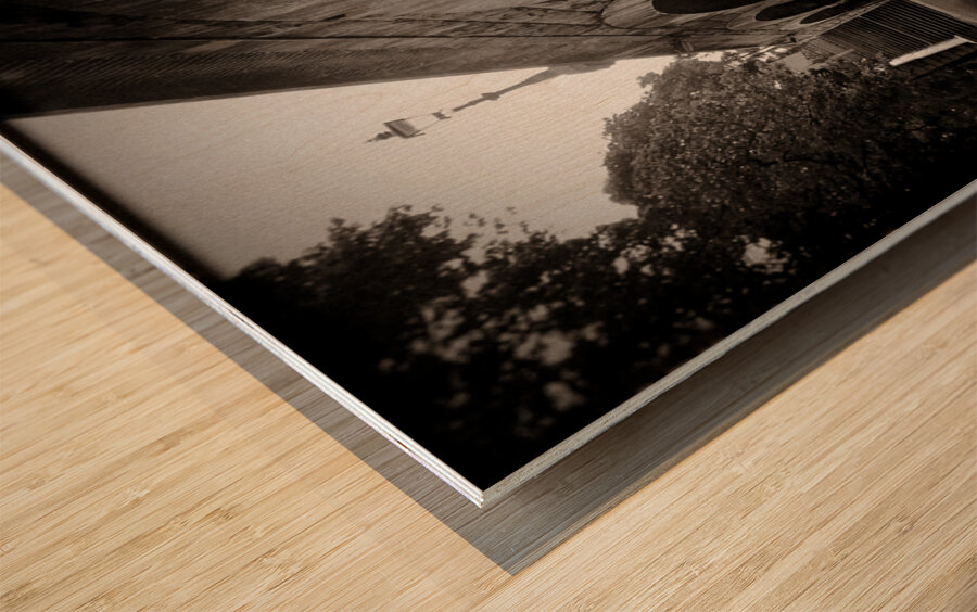 Union Terrace Gardens Impression sur bois