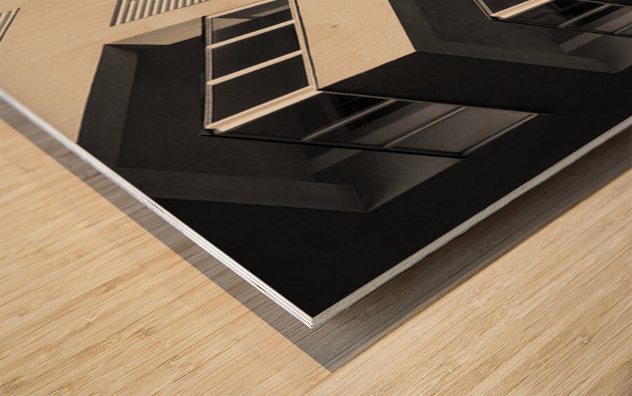 Apartment Balconies Impression sur bois