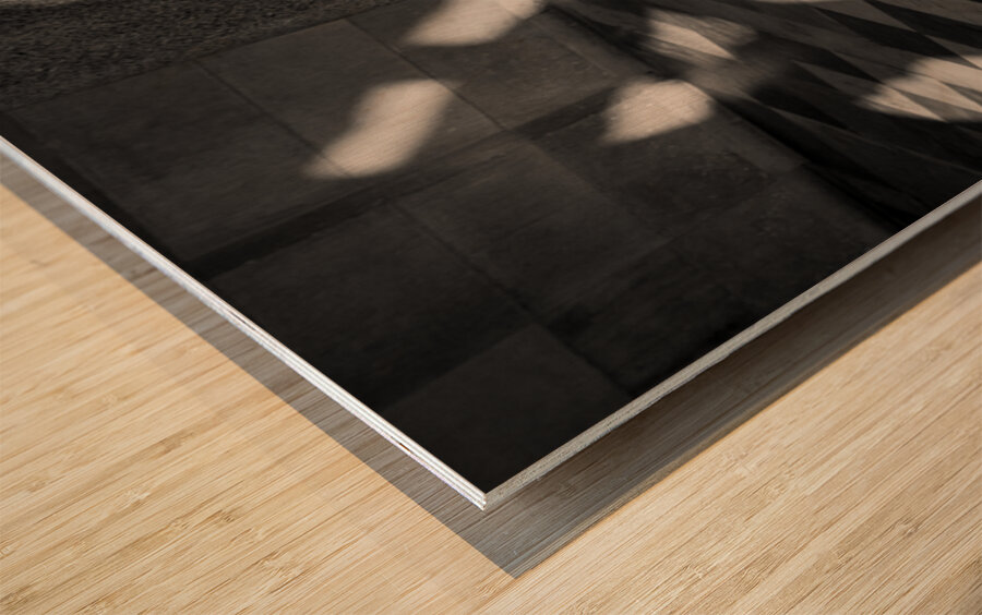 Amalfi Cathedral Shadows Wood print