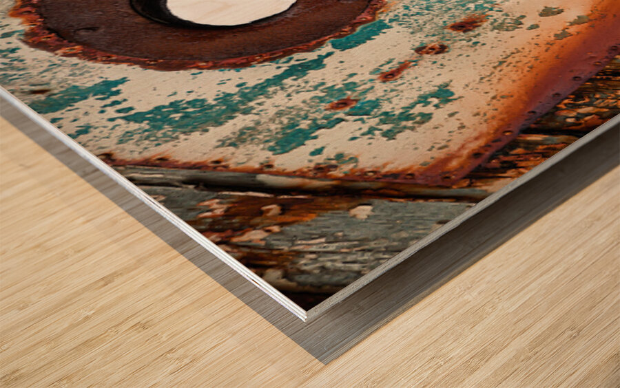 Weathered Vessel Impression sur bois