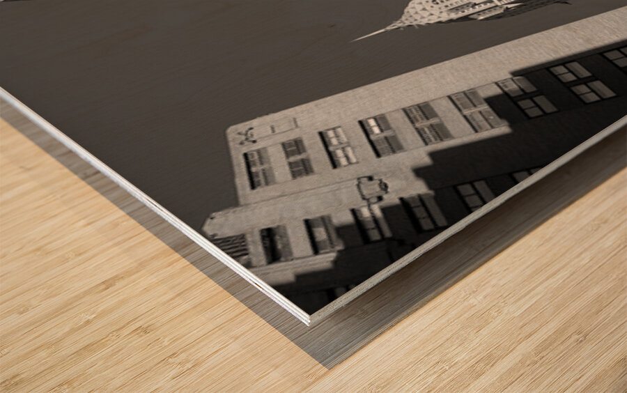 Chrysler Building Impression sur bois