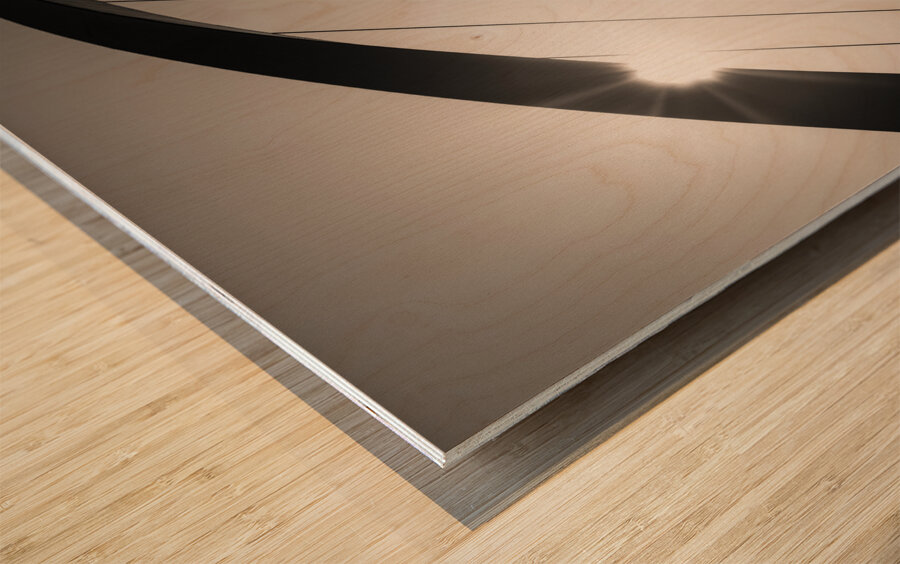 Sunlit Strings Impression sur bois