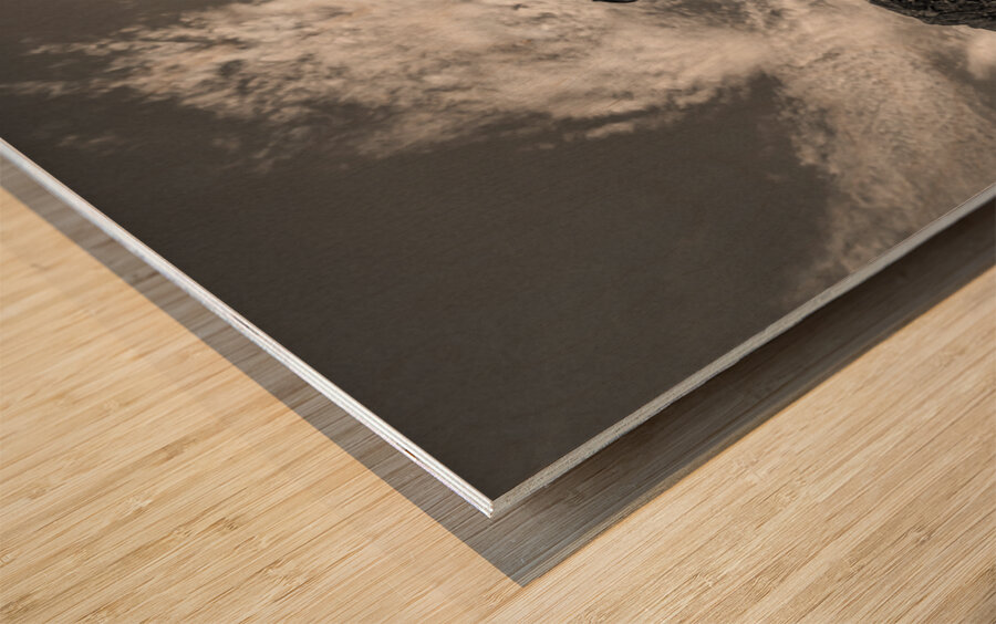 Steps to Scurdie Ness Impression sur bois