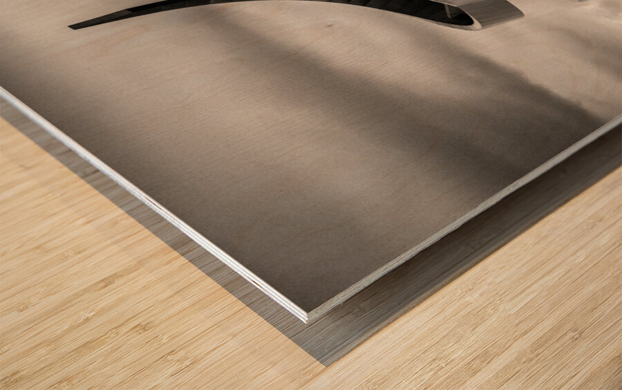 W Edinburgh Impression sur bois