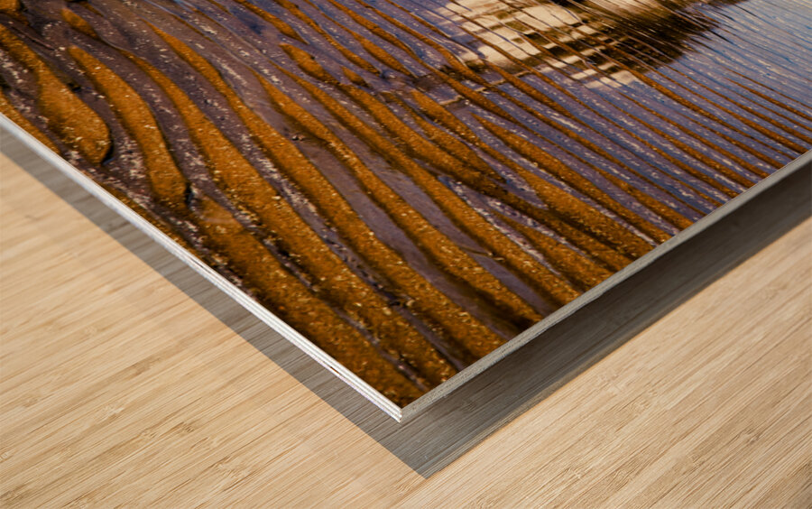 Pier Tower Wood print