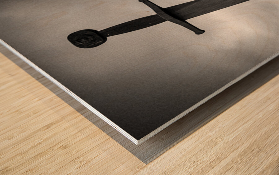 Blade of the Giants I Wood print