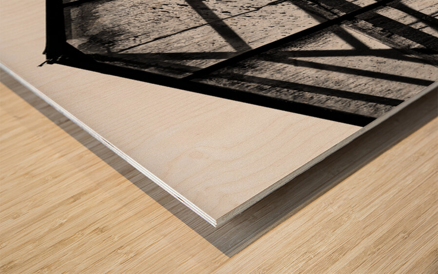 Dutch Greenhouse Wood print