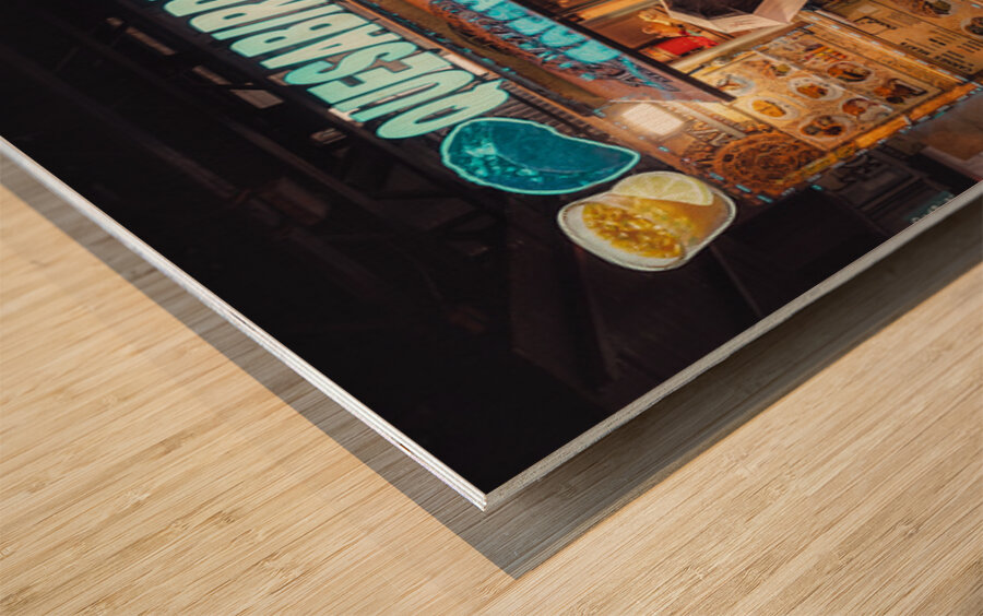 Chicago Taco Van Wood print