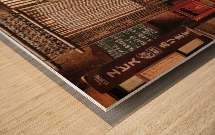 Shinjuku Bicycle Impression sur bois