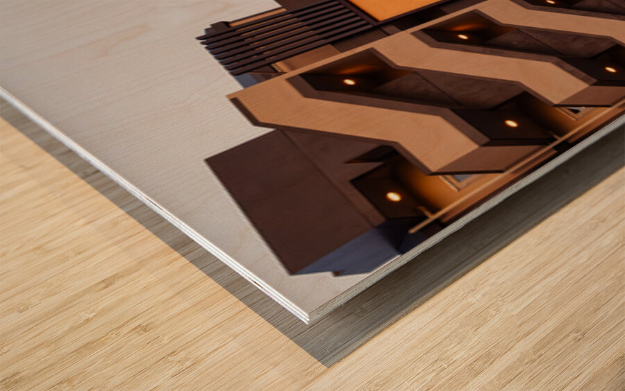 Tokyo Skytree Impression sur bois