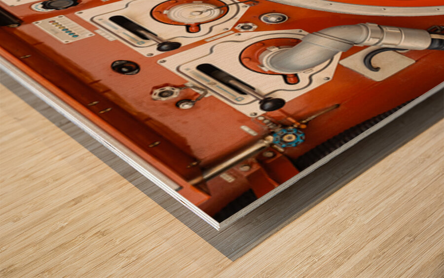 Kyoto Fire Engine Impression sur bois