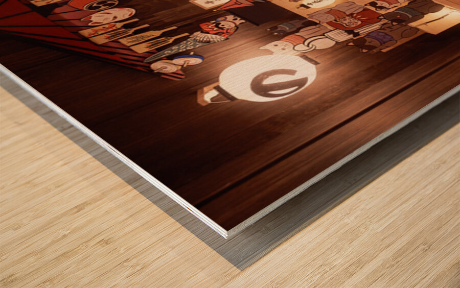 Lucky Charms in Asakusa Impression sur bois