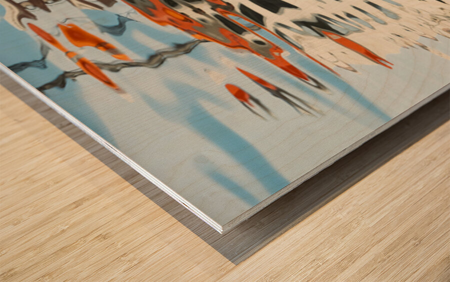 Port Askaig Reflection Impression sur bois