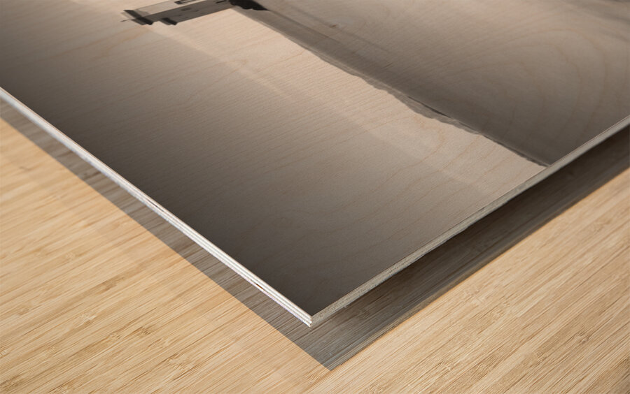 Carraig Fhada Lighthouse Wood print