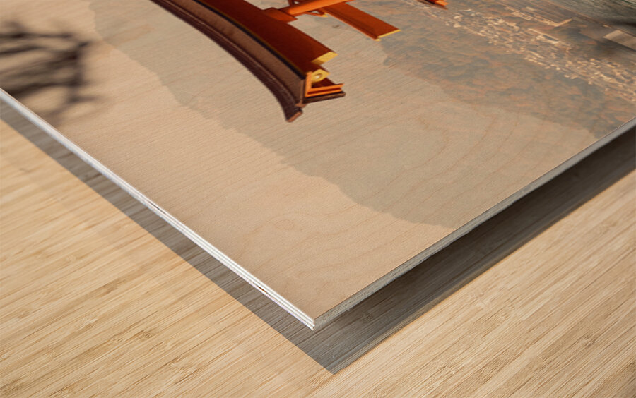 Great Torii at Miyajima Wood print