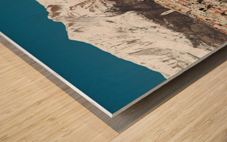 Triora in the Mountains Wood print