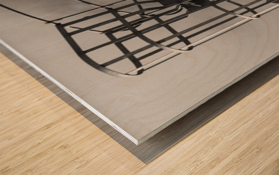 Jura Grain Silo Wood print