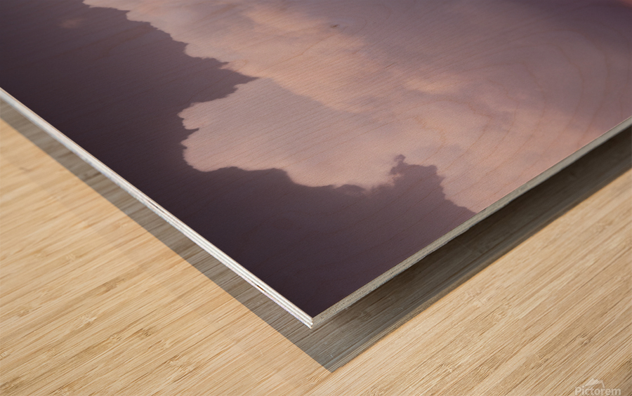 Storm Over Gruinard Bay Wood print