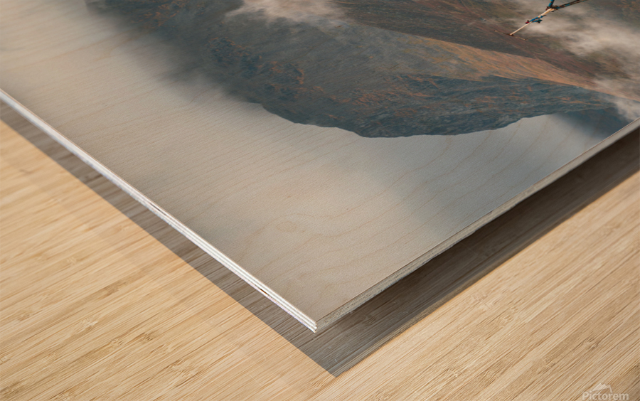 Corpach Shipwreck Wood print