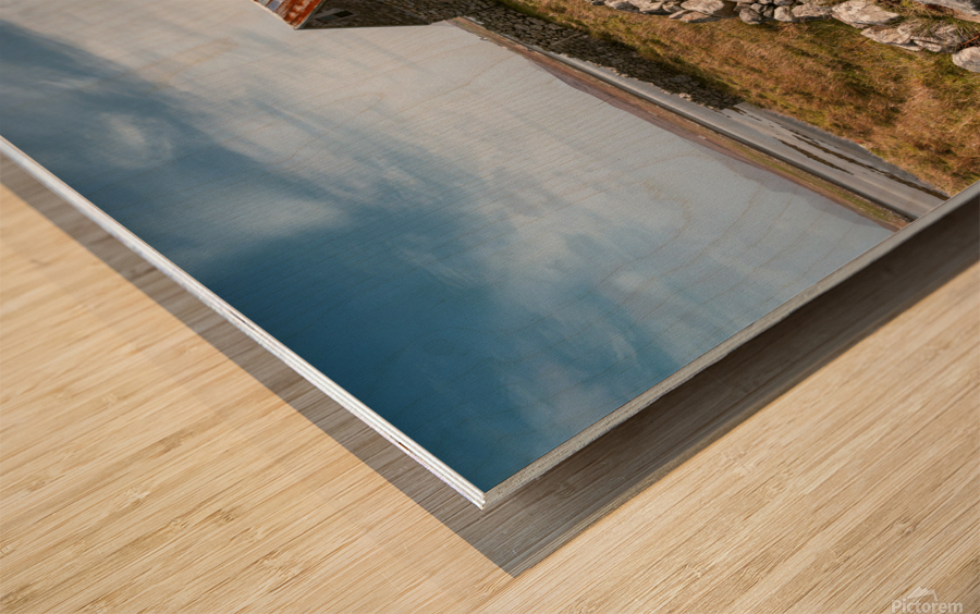 Baleshare Barn Impression sur bois