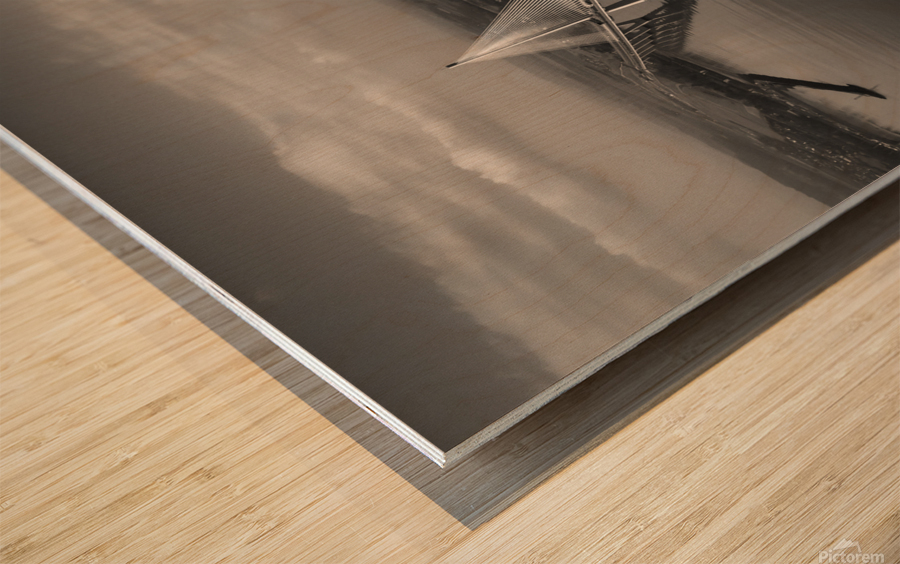 The Queensferry Crossing Wood print