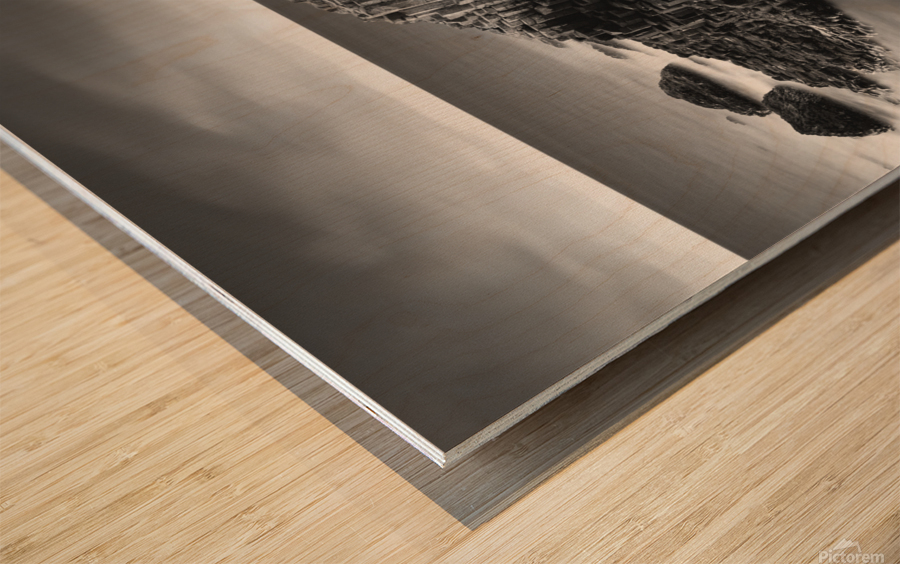 The Giants Causeway Wood print