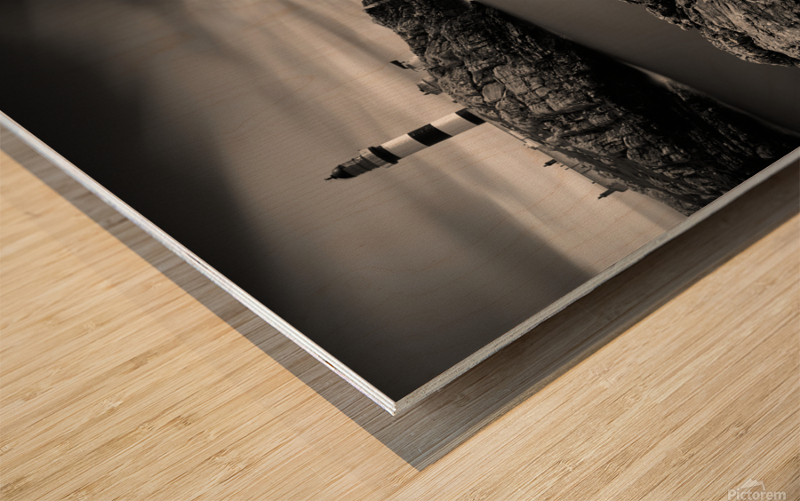 Eilean Glas Lighthouse II Impression sur bois