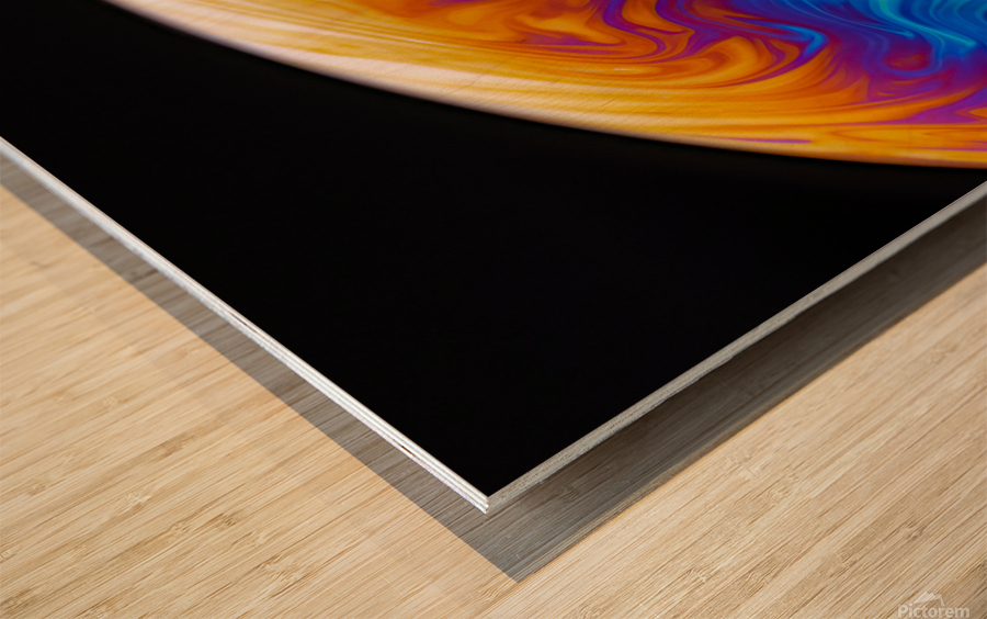 Other Worlds III Wood print