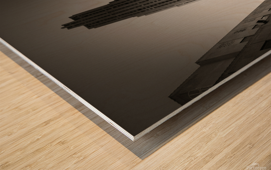 Rockerfella Centre Wood print