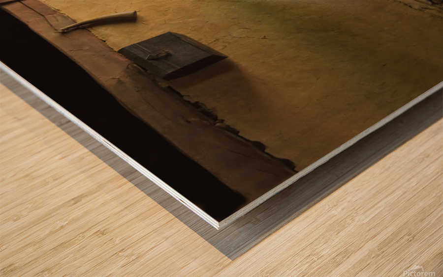 Dutch Kitchen Corner Impression sur bois