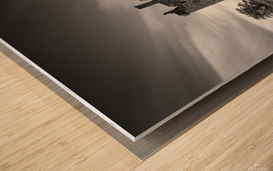 Path to Kilchurn Castle Impression sur bois