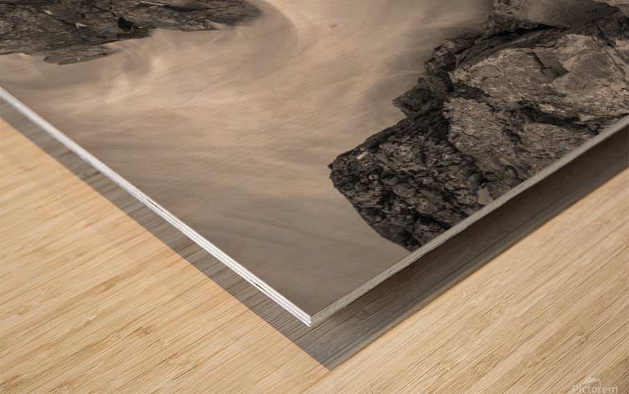 Uig Bay Tide Wood print