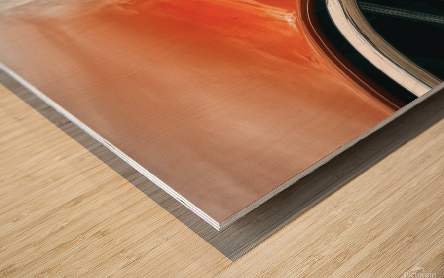 AC Cobra Front Wood print