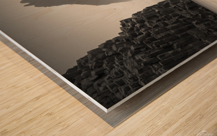 Vik Sea Stack Wood print