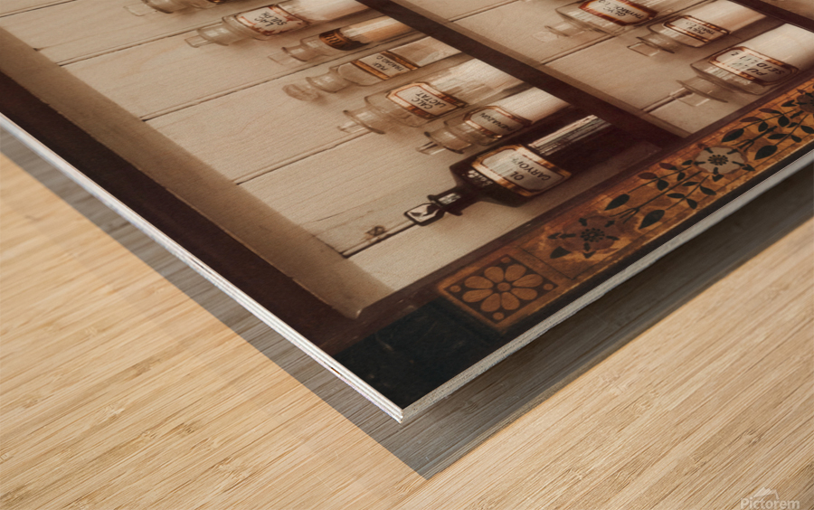 Old Apothecary Impression sur bois