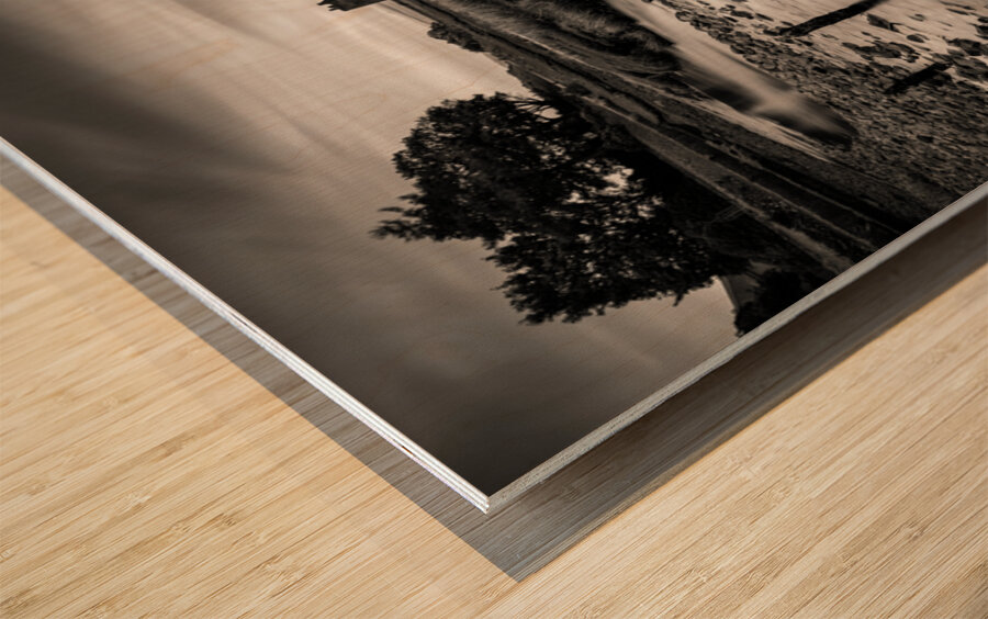 Lochranza Castle Wood print