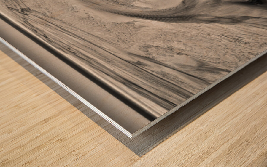 Garry Beach Textures Impression sur bois