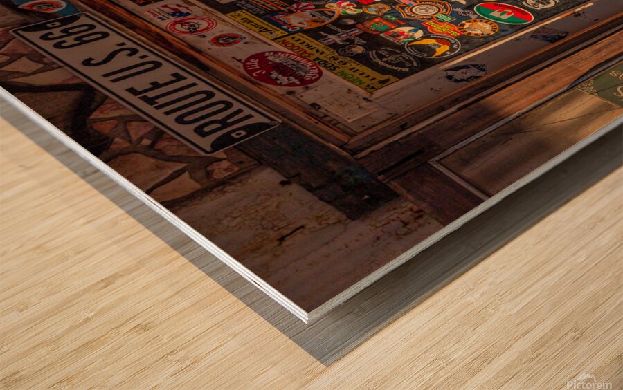 Hackberry General Store Door Impression sur bois