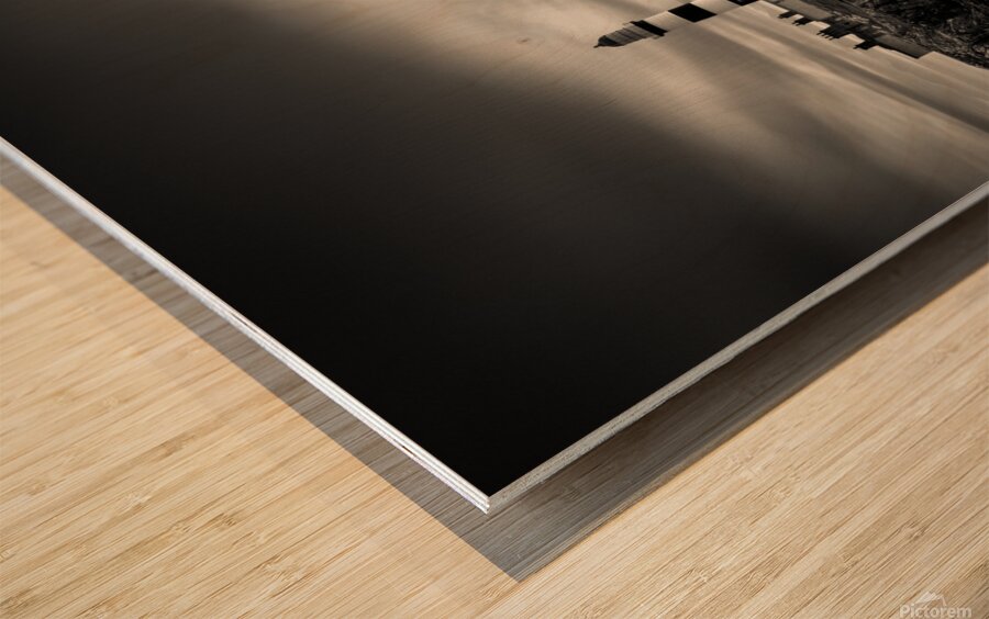 Eilean Glas Lighthouse I Wood print