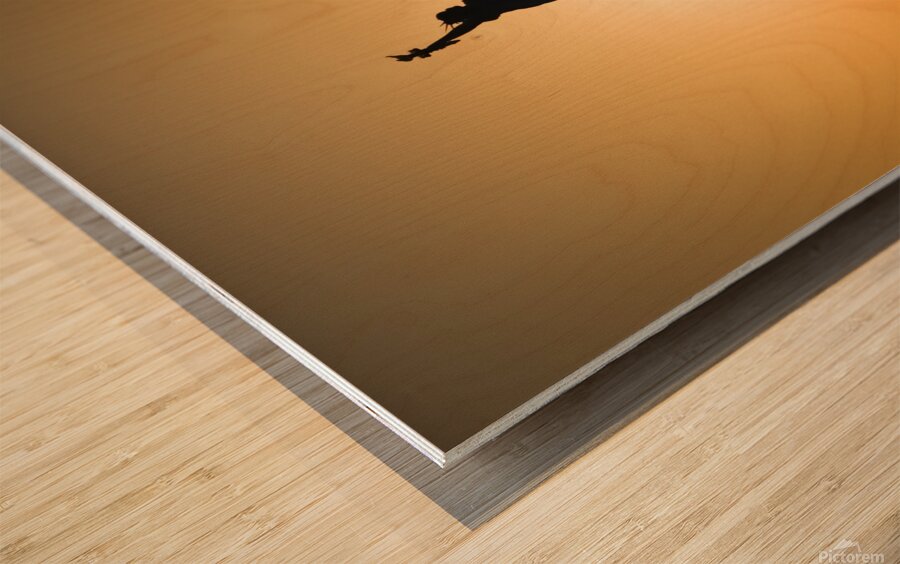 Liberty Sunset Wood print