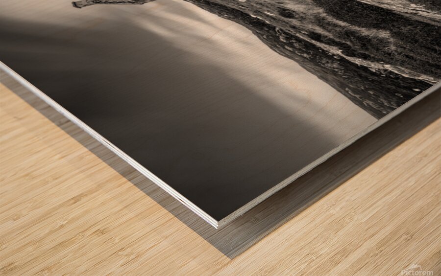 Abandoned Schoolhouse Impression sur bois