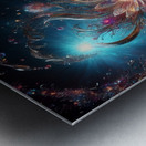 Crystalline Bouquet Metal print