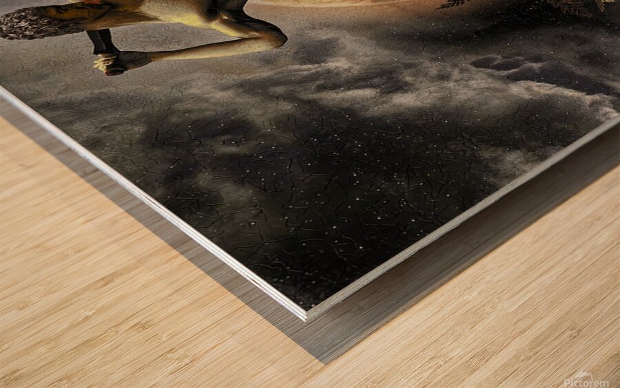 Mythology 1 Wood print