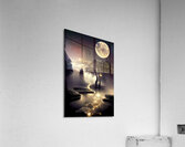Moonlit Night Wall Poster — Transform Your Spac Acrylic Print