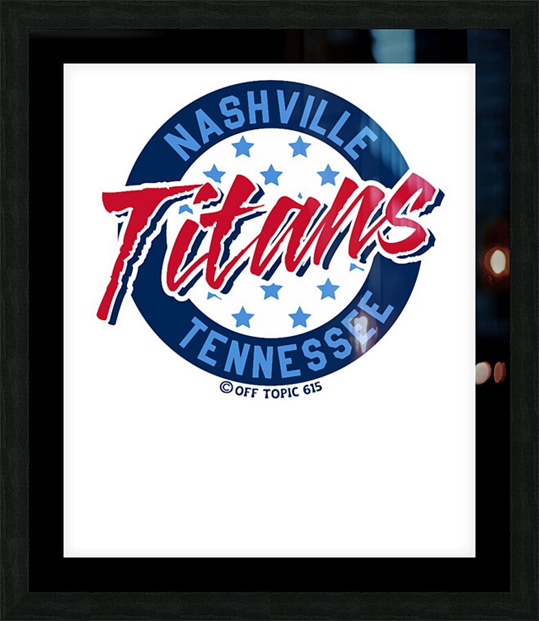 Tennessee Titans 31 Picture Frame print