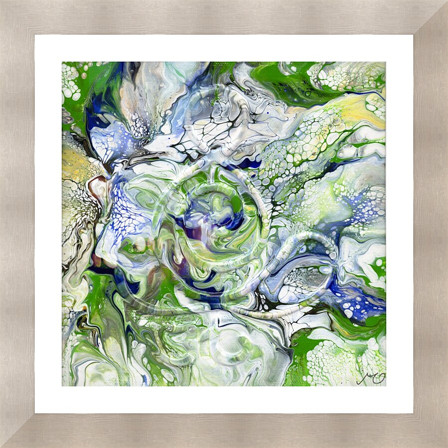 Lotus Position   Om 09122388 Picture Frame print