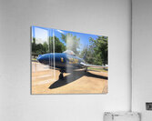 Old Blue Angel Acrylic Print