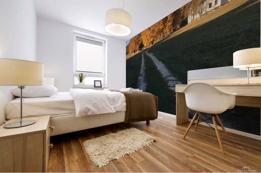 Old Homestead Mural print